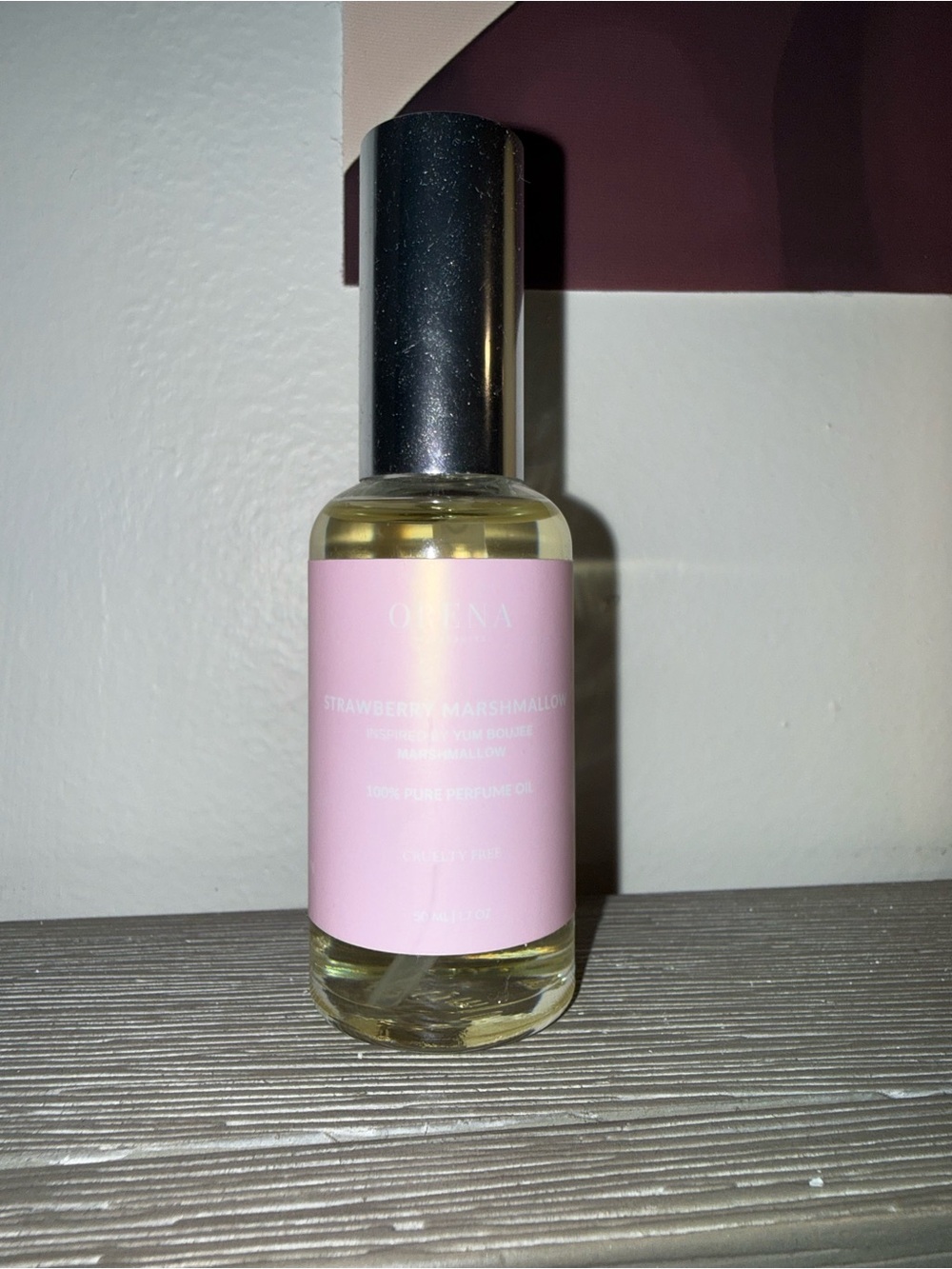 Strawberry Marshmallow Body Oil — Pink